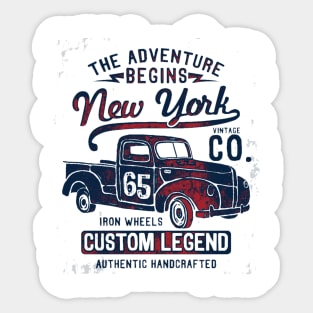 Custom legend Sticker